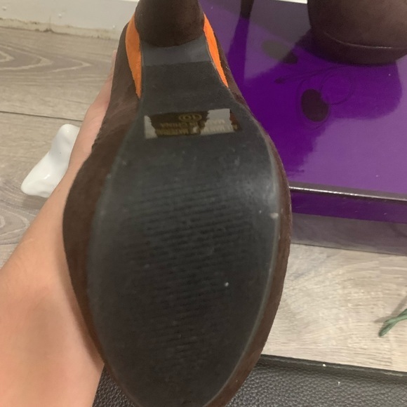 In Gouch chelsea high heel boots in brown suede SIZE 10 - Picture 6 of 15